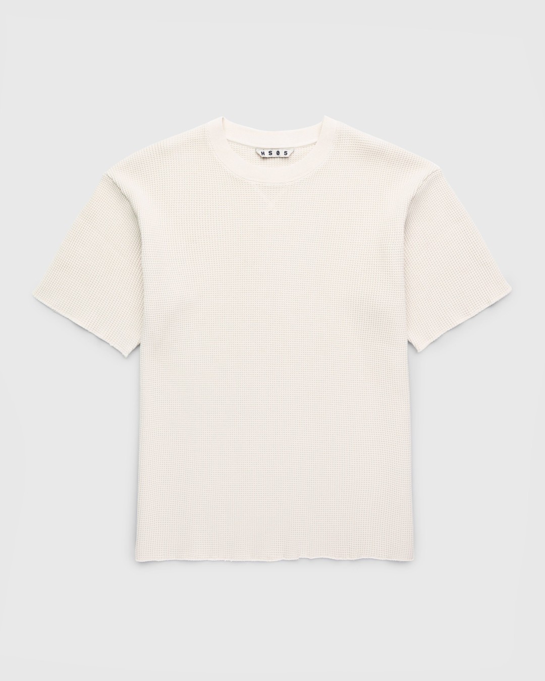 Highsnobiety HS05 – Thermal Short Sleeve Natural - Tops - Beige - Image 1