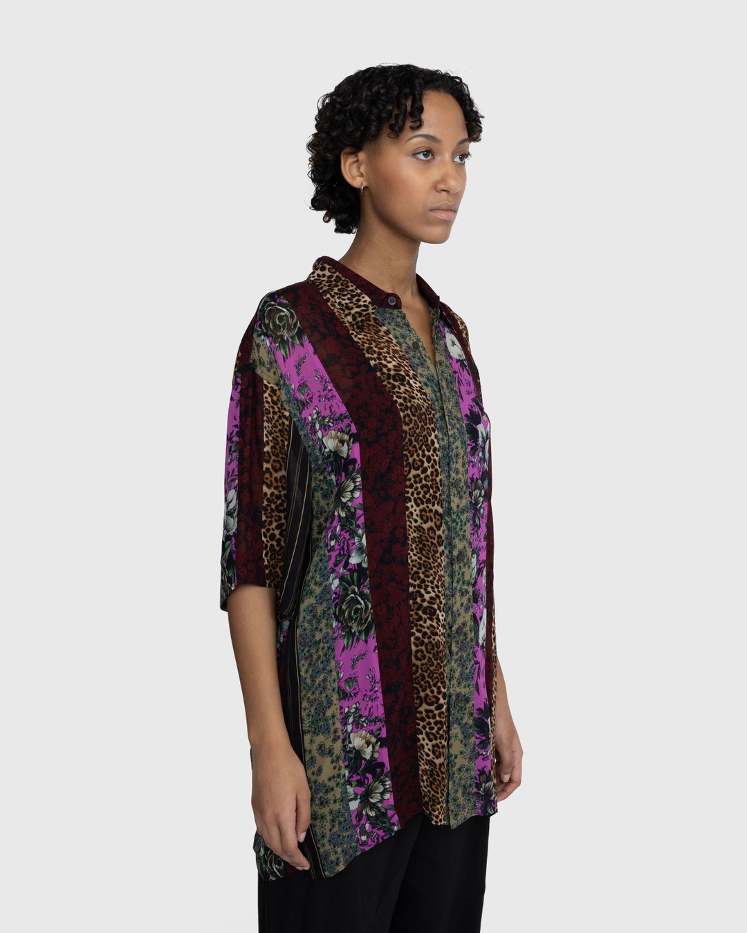 Dries van Noten – Cassidye Patch Shirt Multi - Shirts - Multi - Image 4