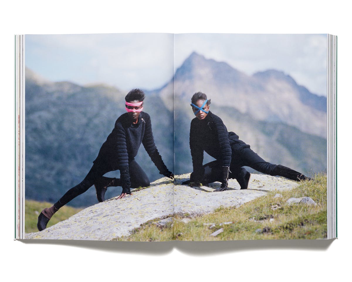 AIN’T NO MOUNTAIN HIGH ENOUGH - Photographs by Hans Feurer for 'Acne
Paper' issue 5, 2007. Styling by Marie Chaix.