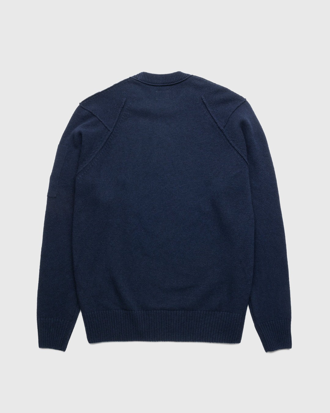 C.P. Company – Lambswool Jumper Black - Knitwear - Black - Image 2