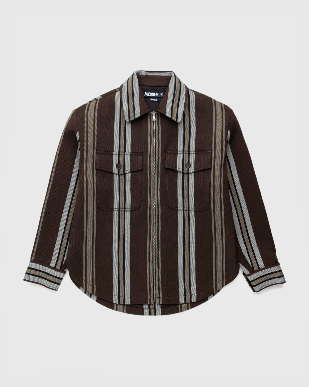 JACQUEMUS – Le Blouson Montagne Brown - Outerwear - Brown - Image 1