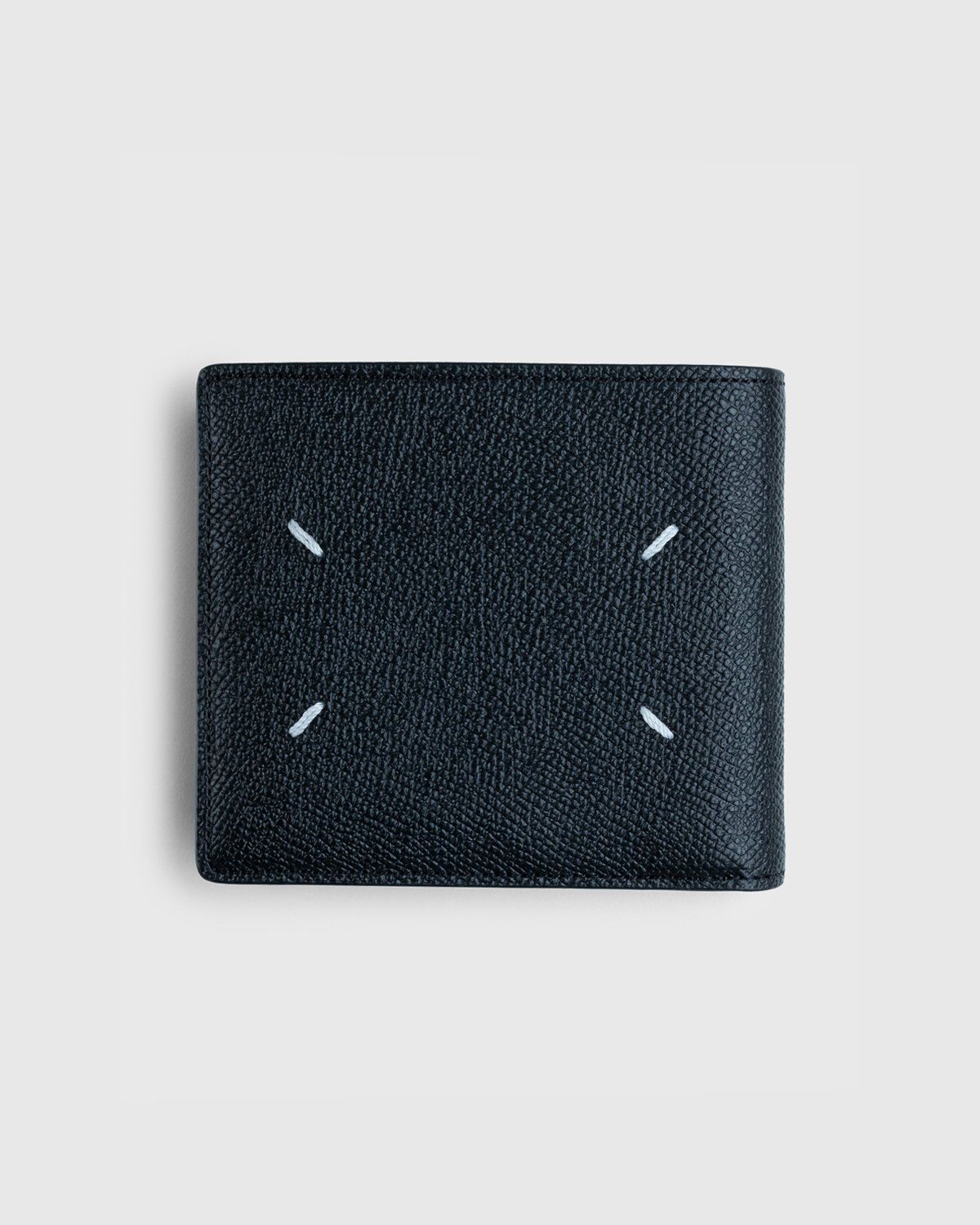 Maison Margiela – Leather Wallet Black - Wallets - Black - Image 1