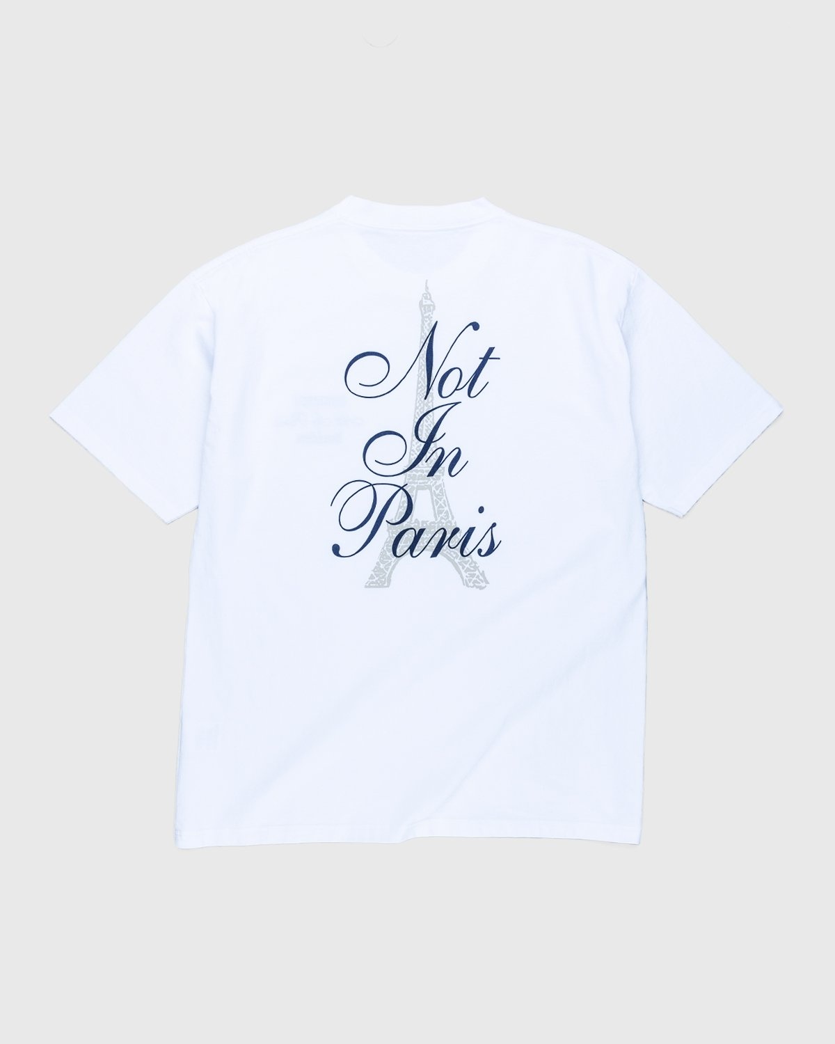 Highsnobiety – Not In Paris 3 Tour Eiffel T-Shirt White - T-shirts - White - Image 1