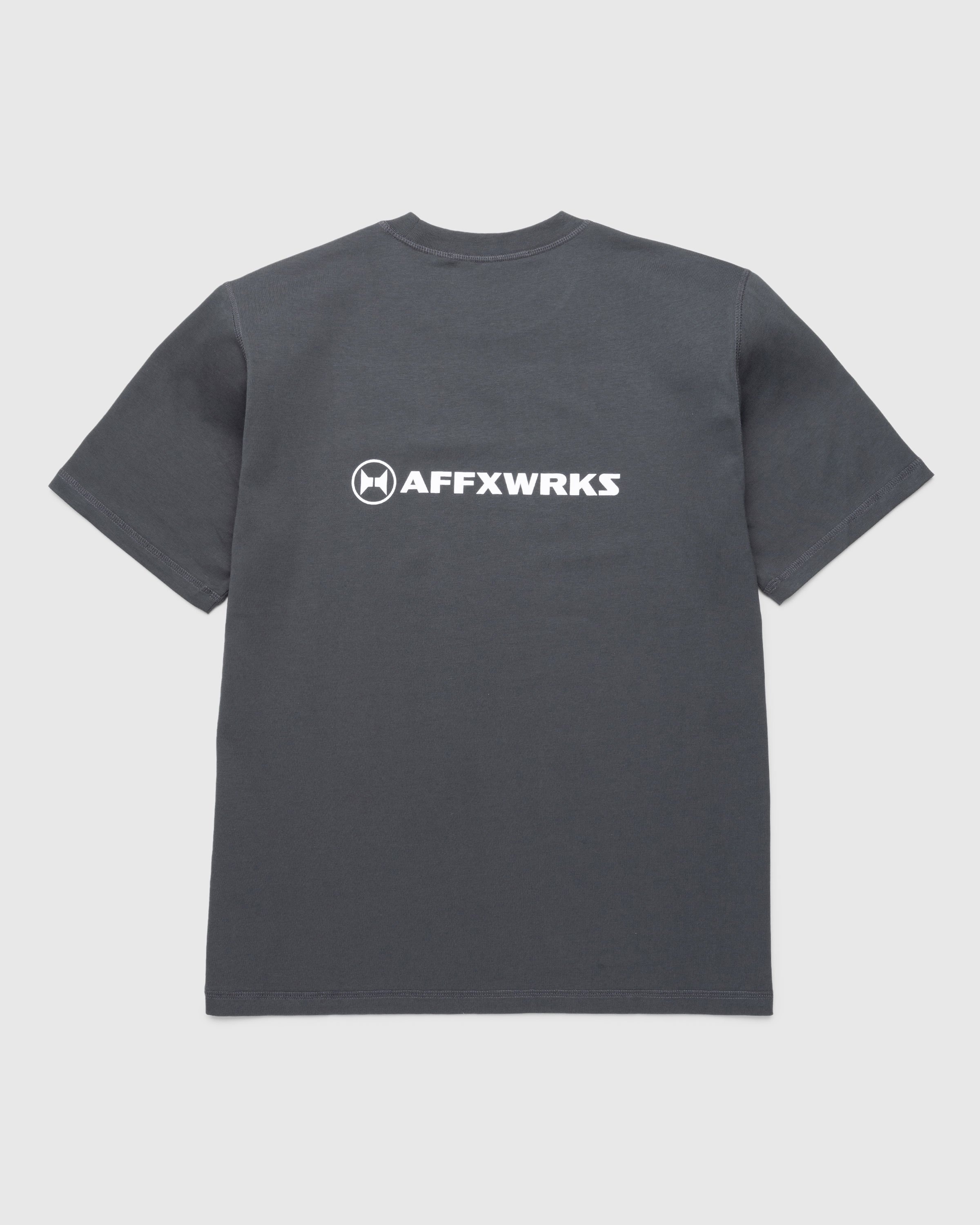 AFFXWRKS – AFFXWRKS T-Shirt Washed Black - T-shirts - Black - Image 2