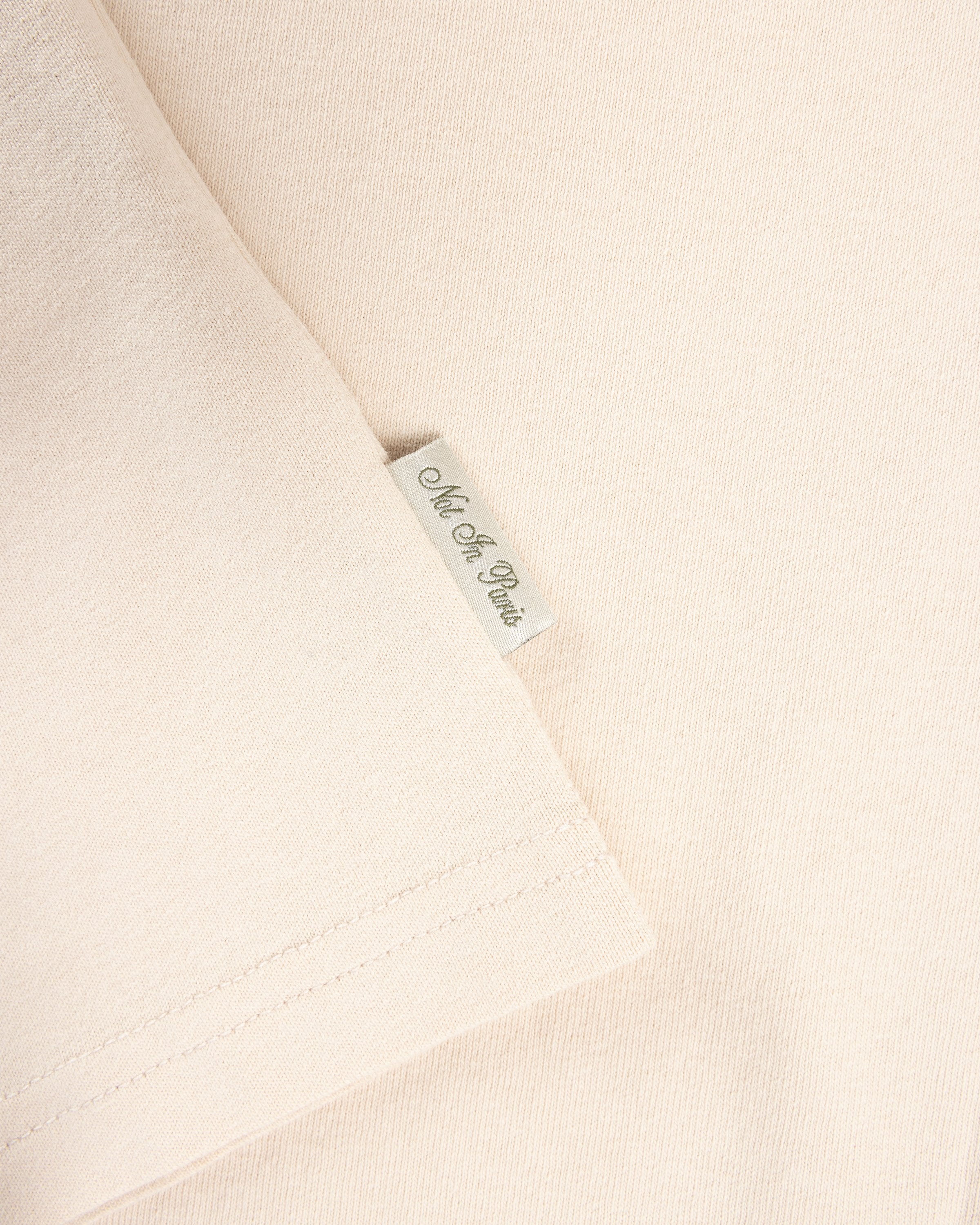 Highsnobiety – Not in Paris 5 T-Shirt Eggshell - Tops - Beige - Image 6
