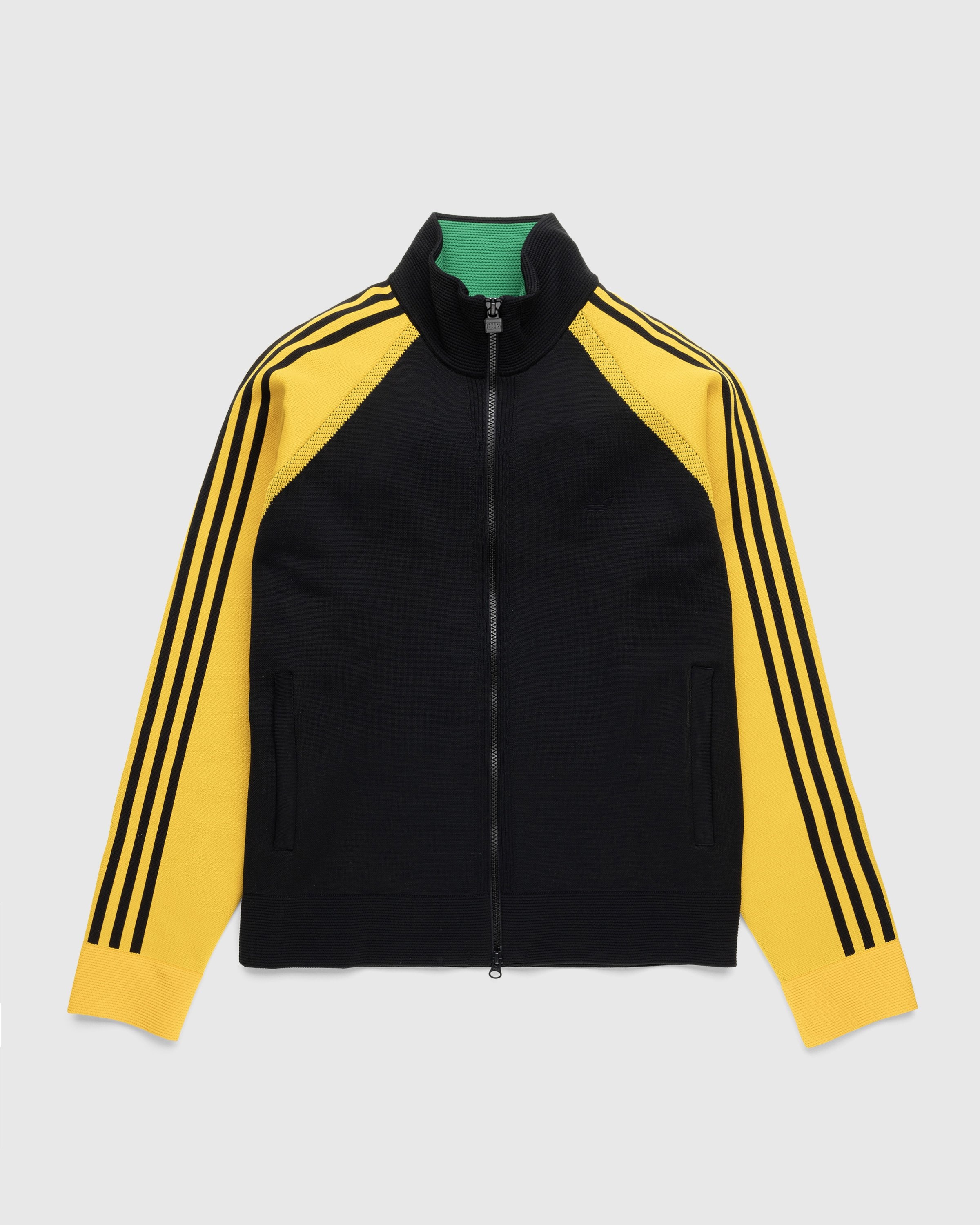Adidas black and top yellow jacket