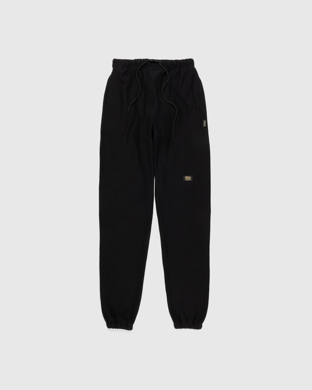Abc. – French Terry Sweatpants Anthracite - Pants - Black - Image 1