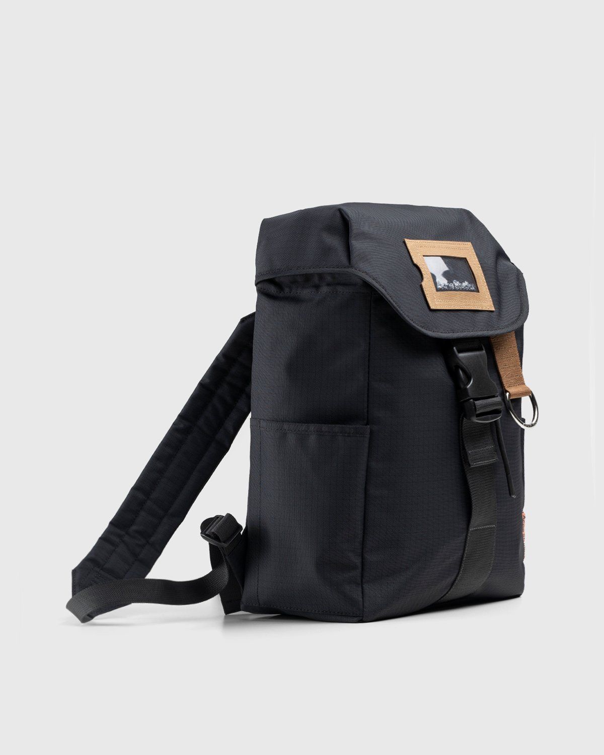 Acne Studios – Large Ripstop Backpack Black/Khaki Green - Image 2