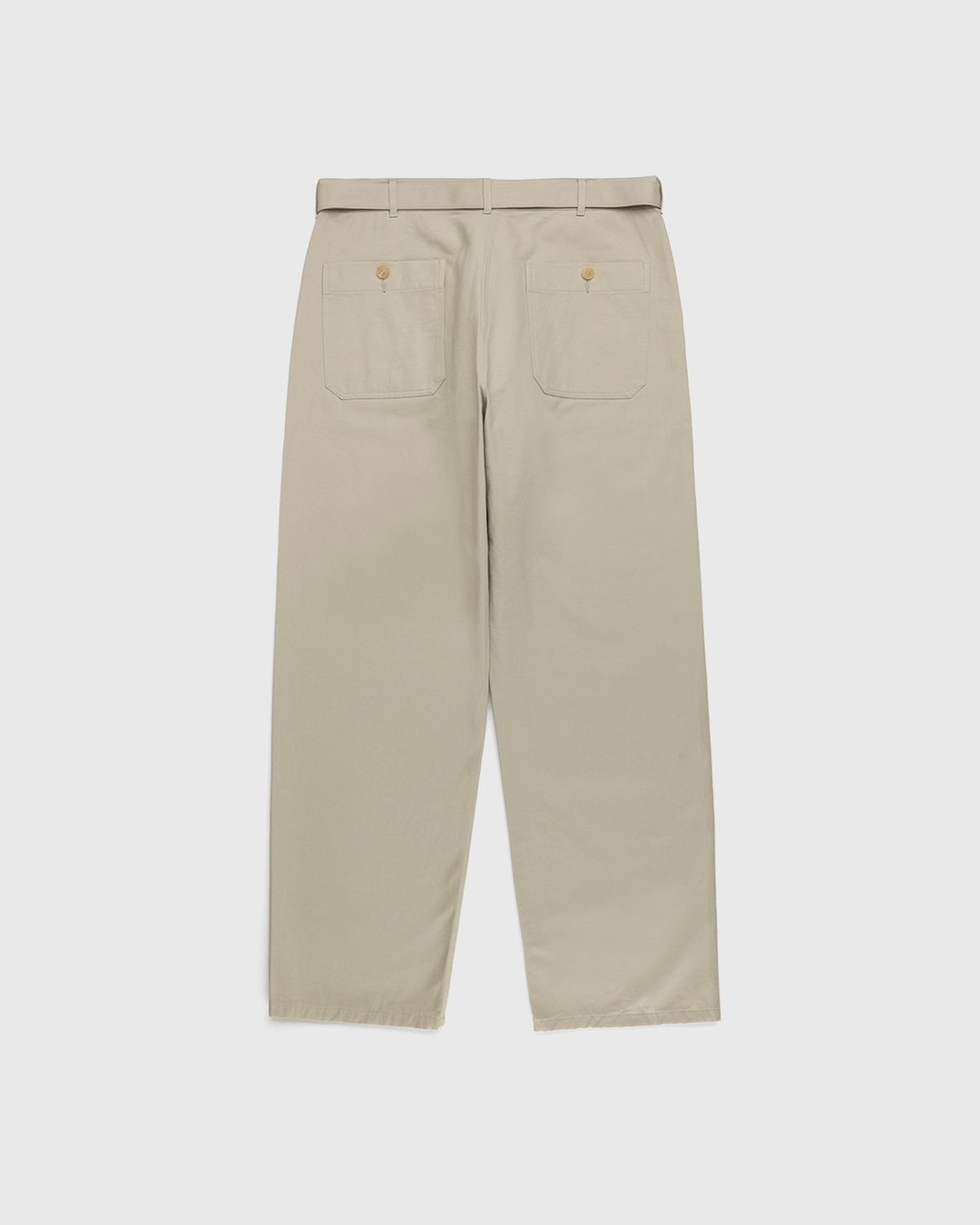 Auralee – Cotton Woven Pants Khaki