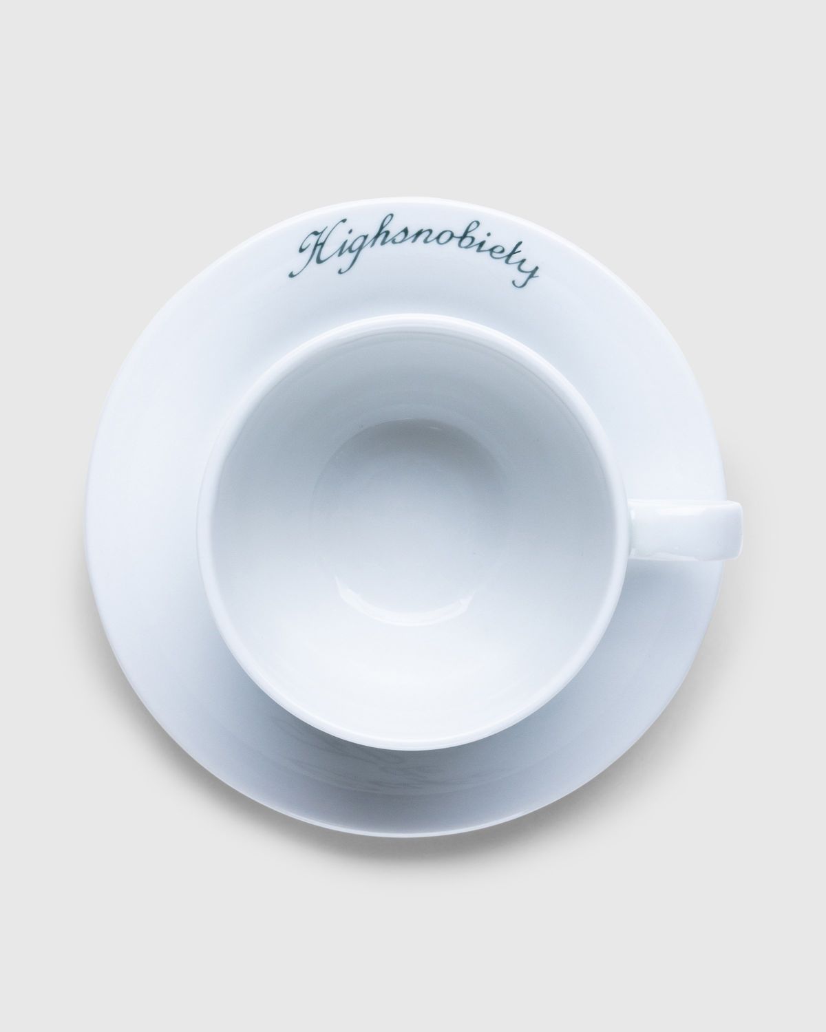 Café de Flore x Highsnobiety – Breakfast Cup and Saucer - Ceramics - White - Image 3