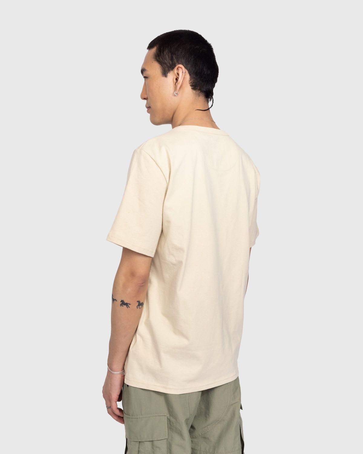 The North Face – Berk Ringer T-Shirt Gravel - T-shirts - Grey - Image 3