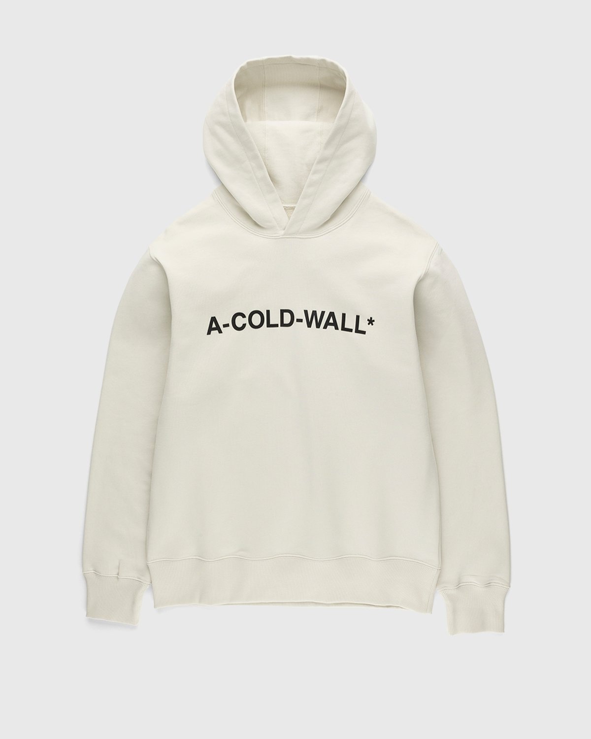 A-Cold-Wall* – Essential Logo Hoodie Bone - Sweats - White - Image 1