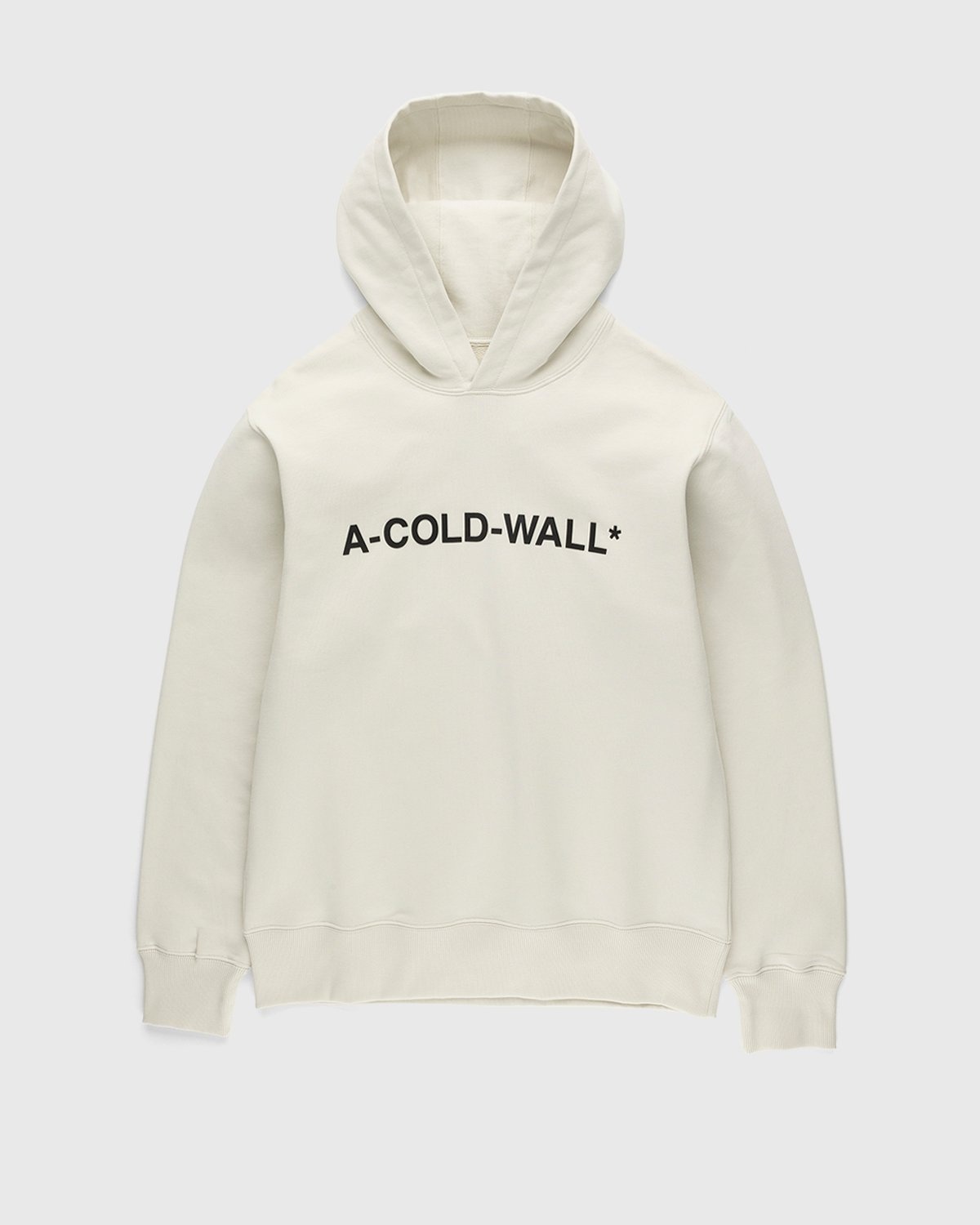 A-Cold-Wall* – Essential Logo Hoodie Bone - Sweats - White - Image 1