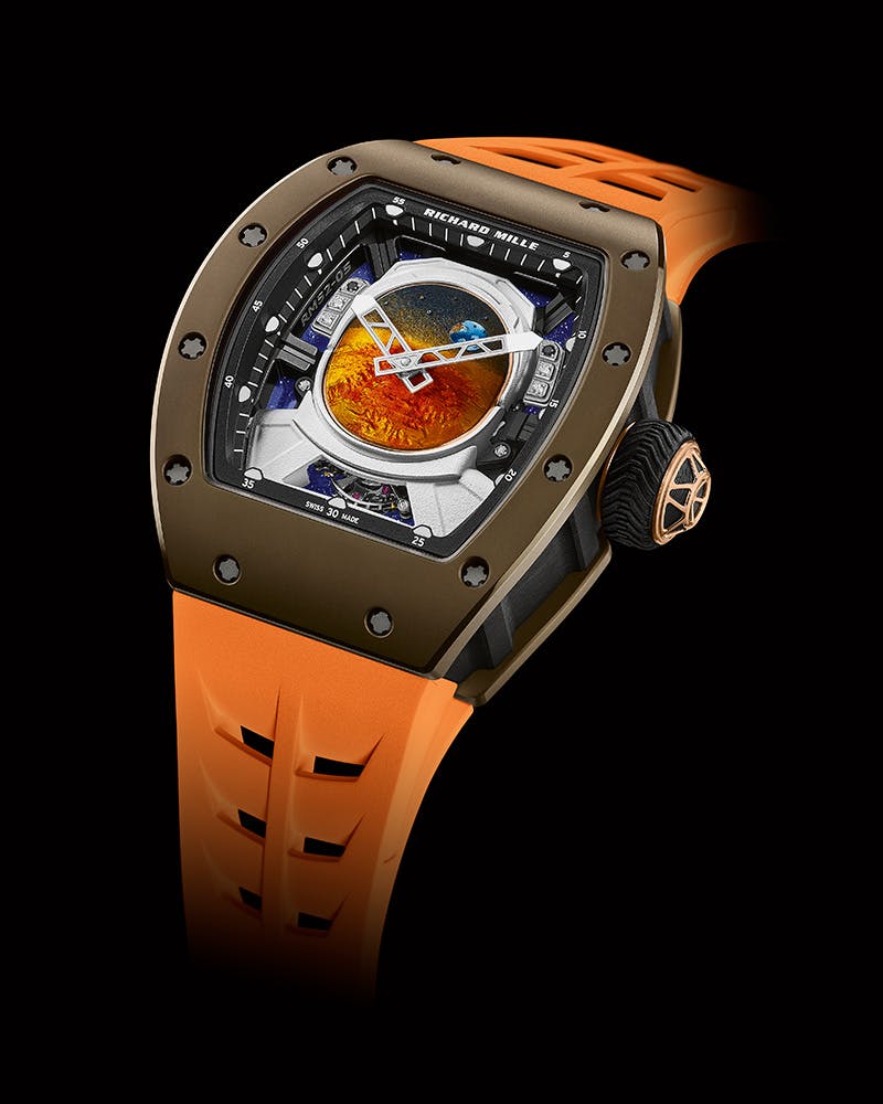 Richard Mille RM 52-05 Pharrell Williams Tourbillon. Limited edition 30 pieces. $969,000.