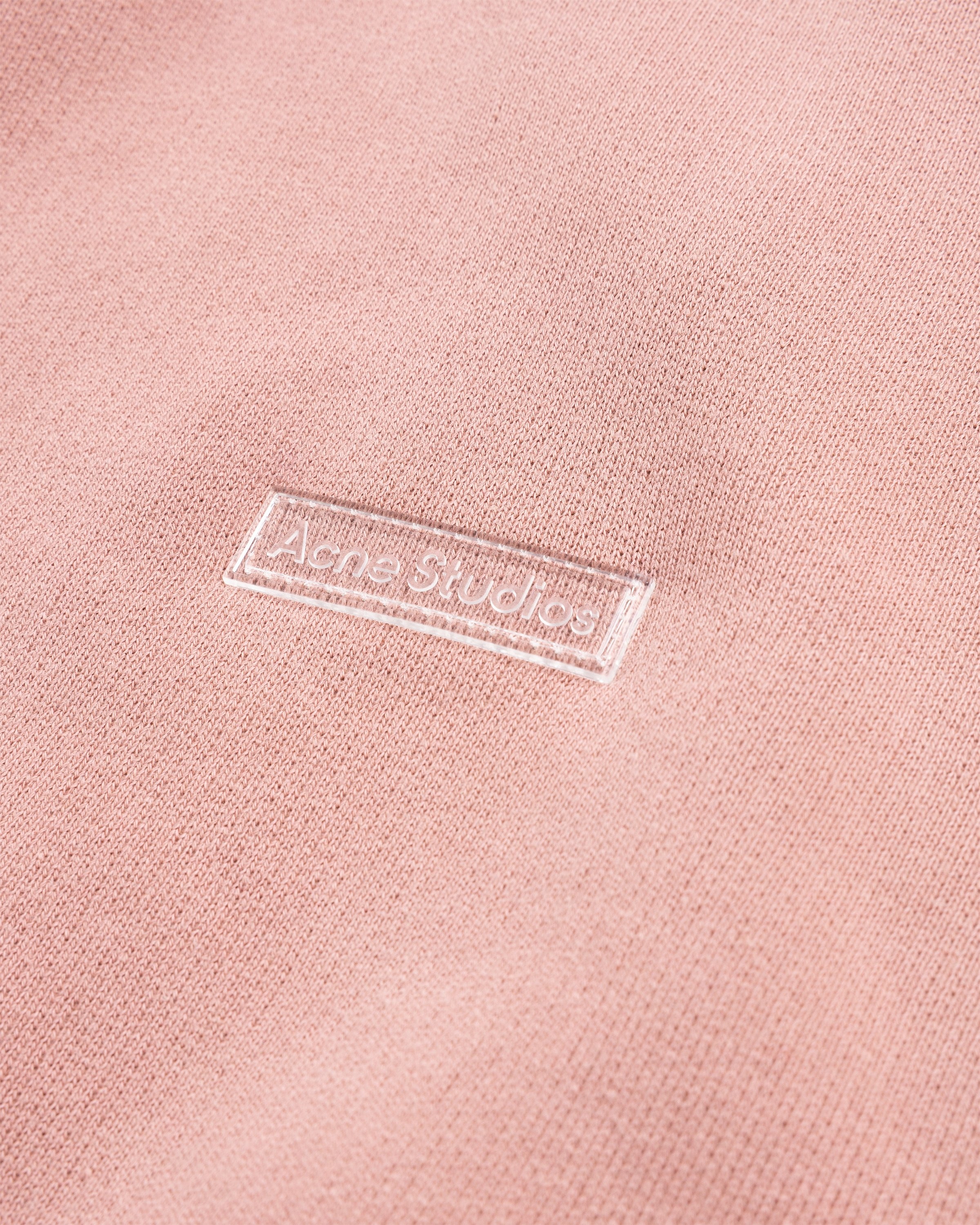 Acne Studios – Hooded Sweatshirt Vintage Pink - Hoodies - Pink - Image 5