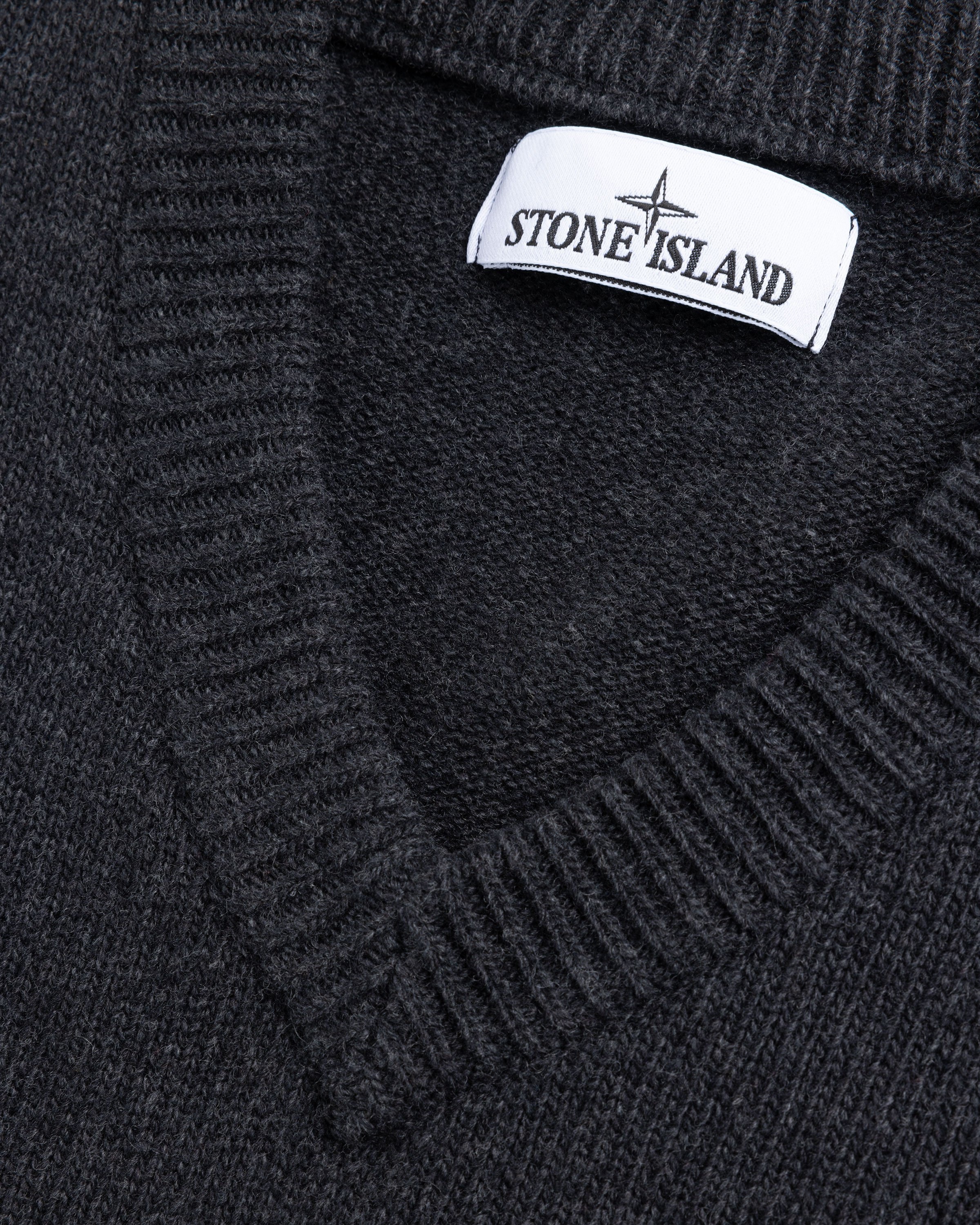 Stone island jumper dark grey best sale
