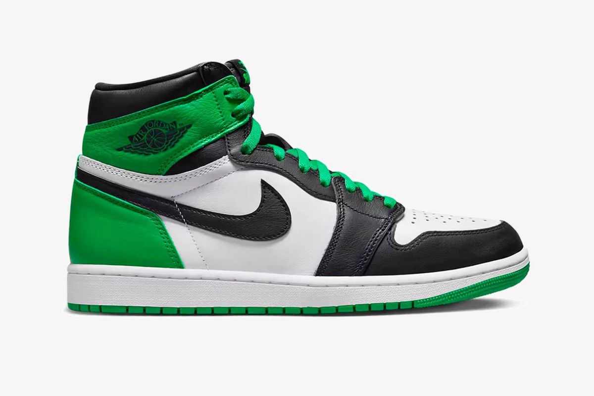 Green nikes cheap