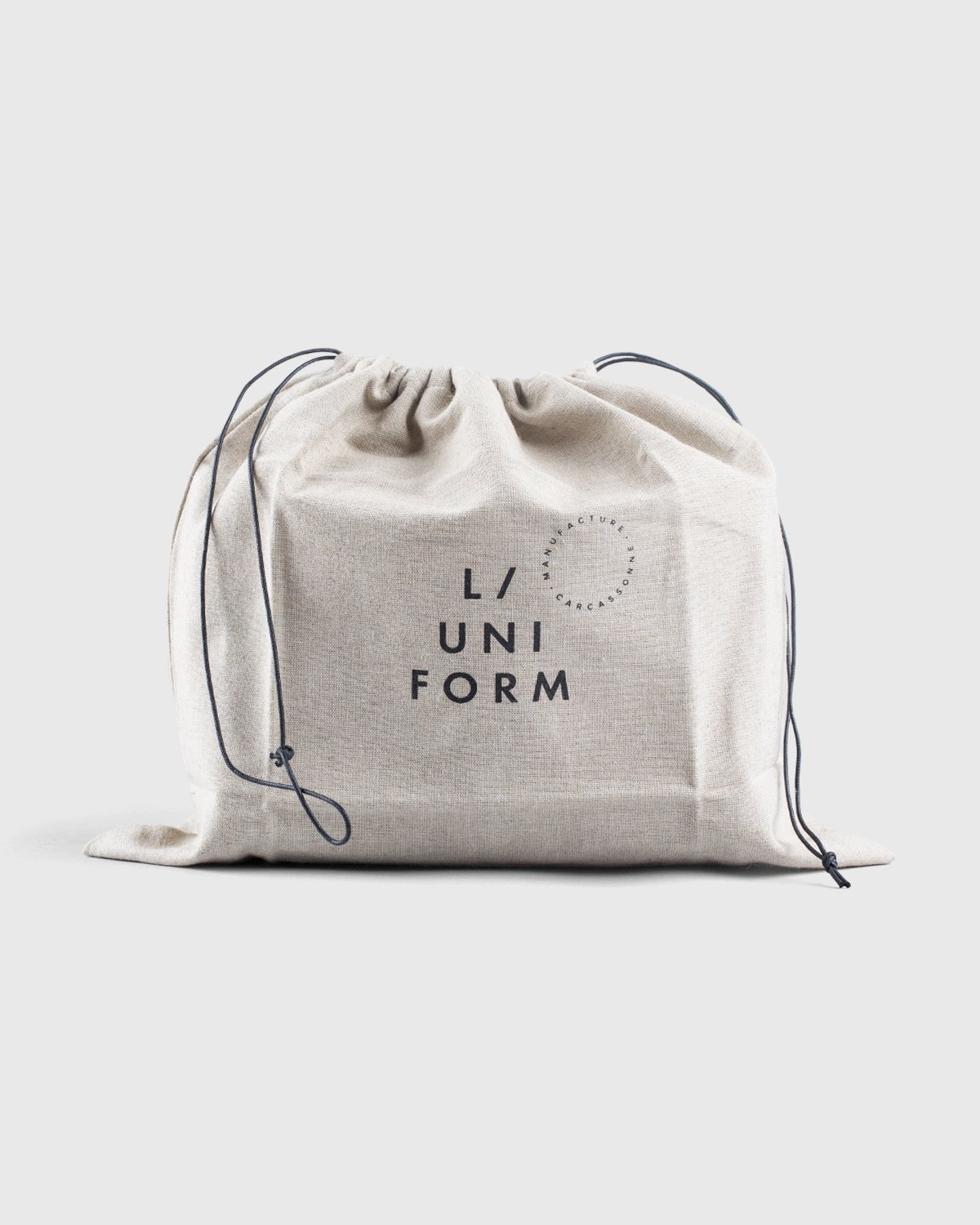 L/UNIFORM x Highsnobiety – Toiletry Bag - Bags - Beige - Image 4