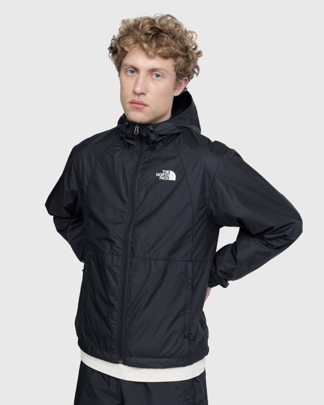 North face flyweight jacket black discount