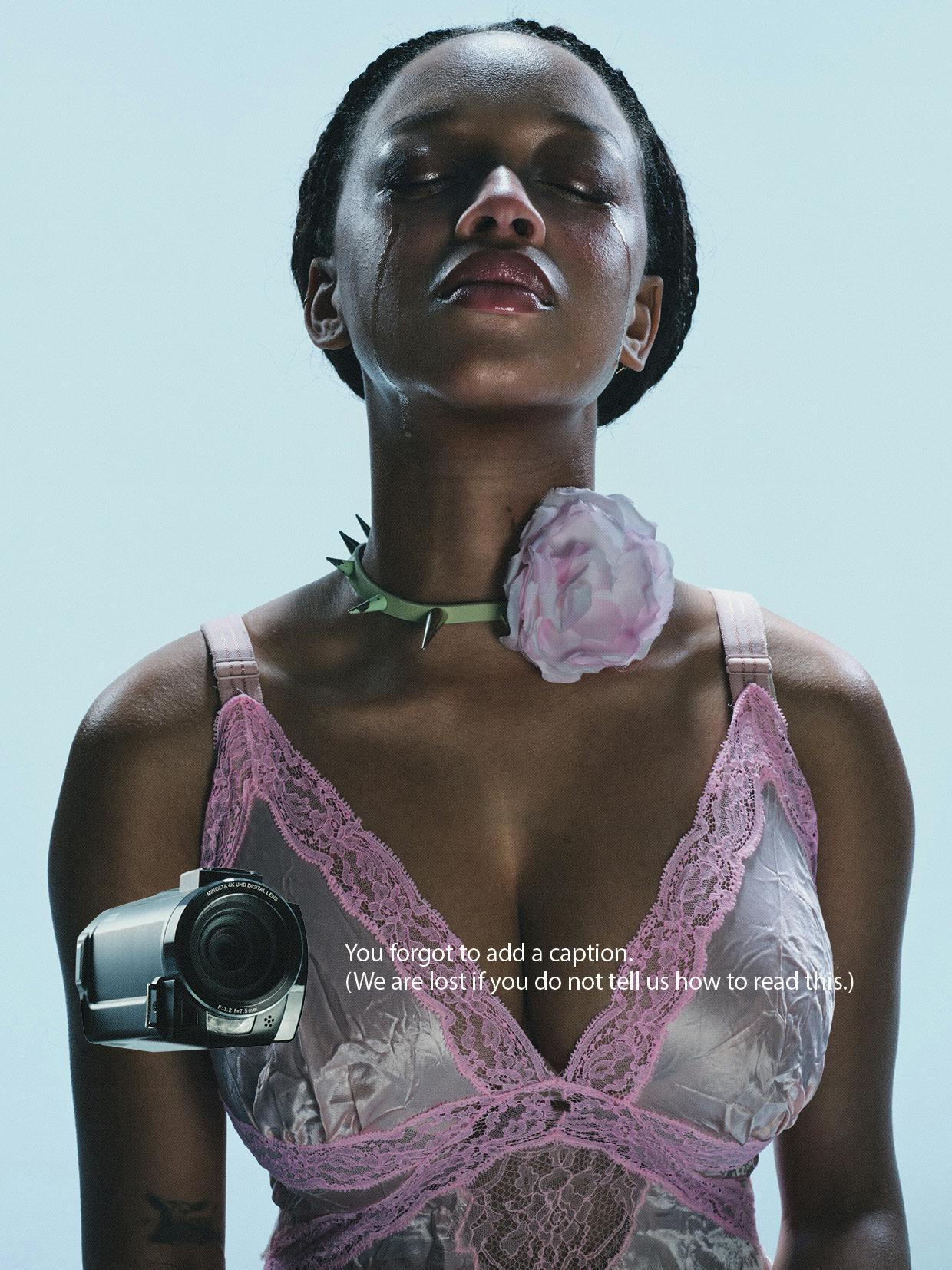 Dress BURBERRY Necklace ACNE STUDIOS