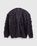 Fringed Knitted Cardigan Moonless Night