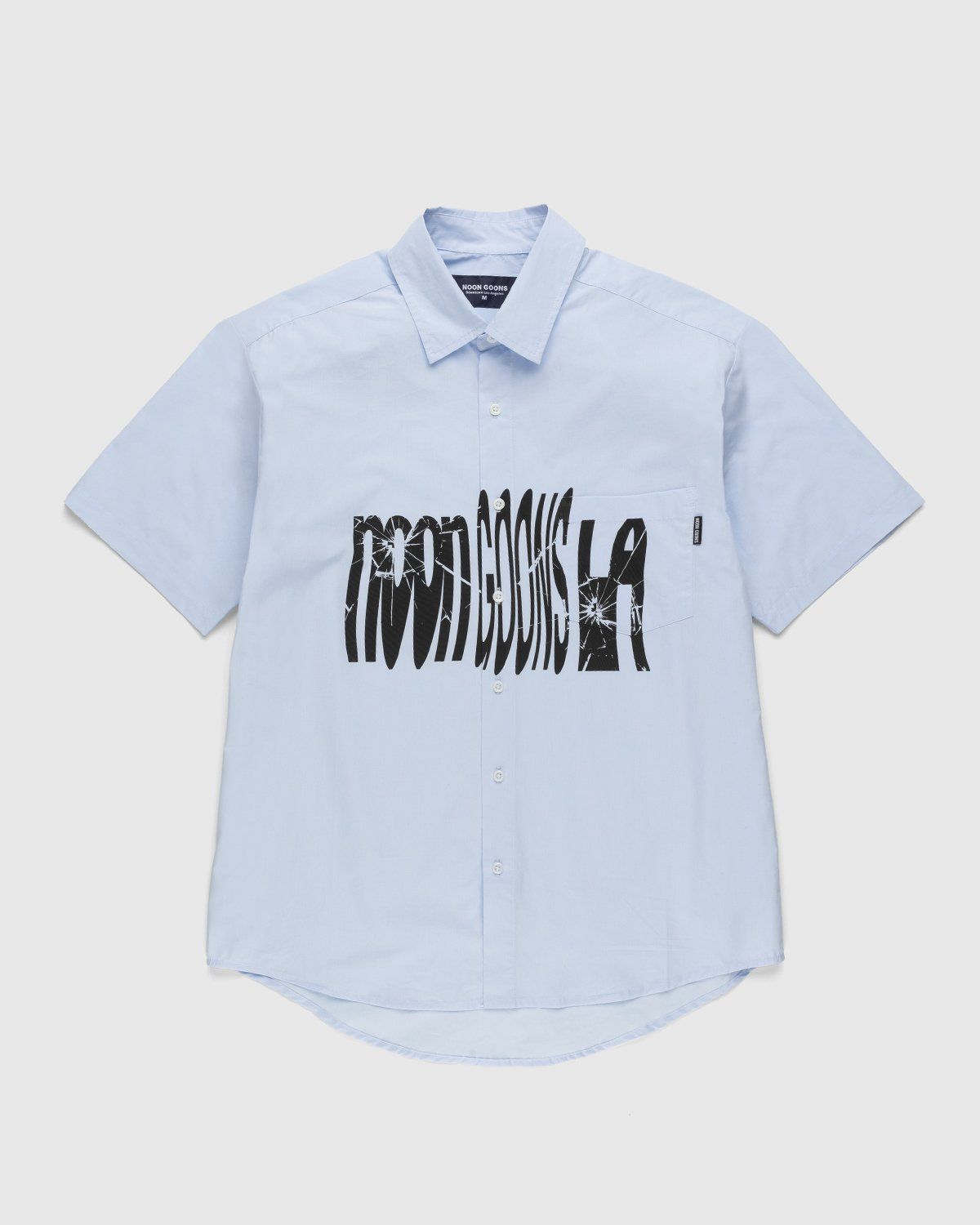 Noon Goons – Shattered Shirt Blue Shadow - Shirts - Blue - Image 1