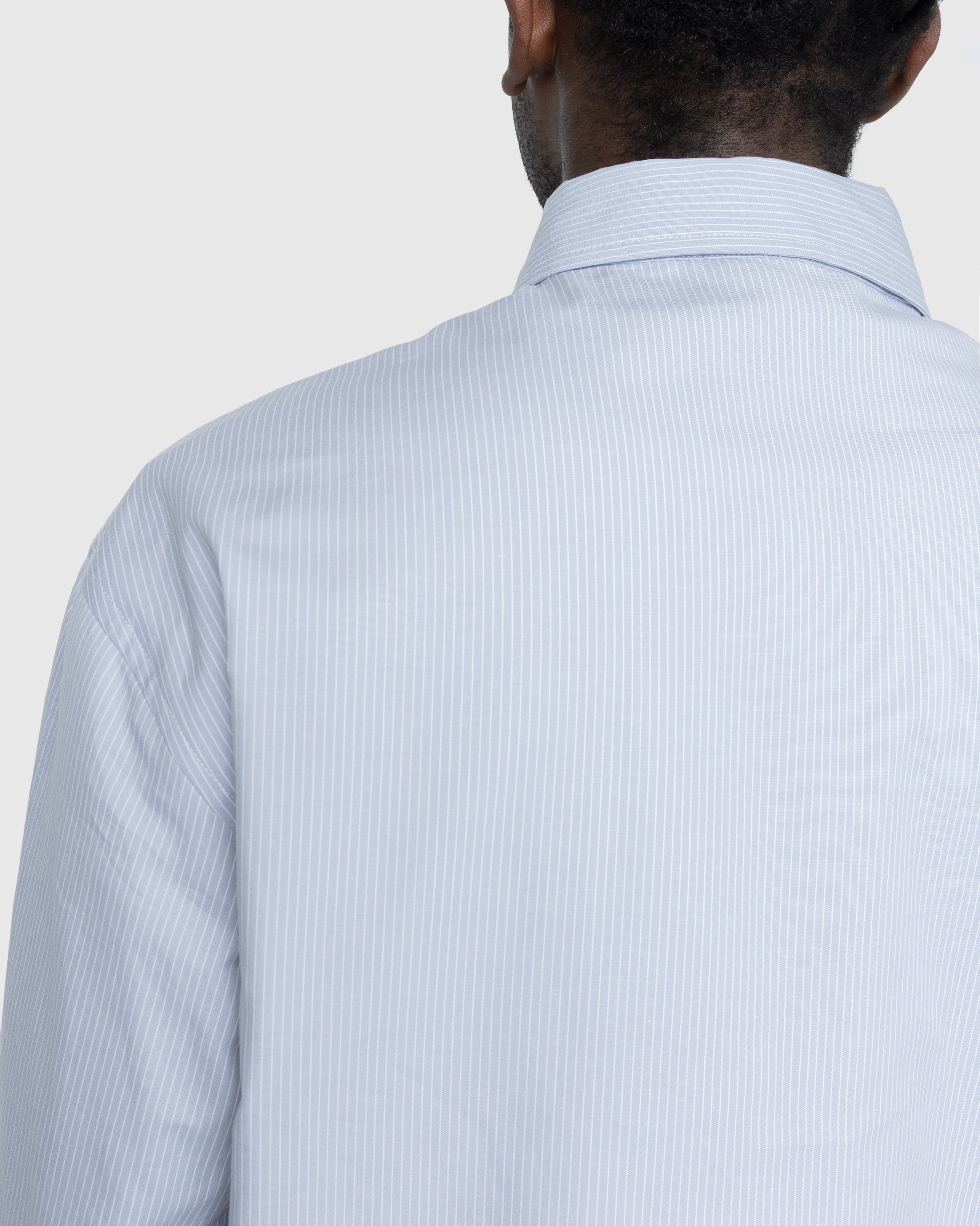 Highsnobiety – Quilted Insulated Shirt - Shirts - Blue - Image 5