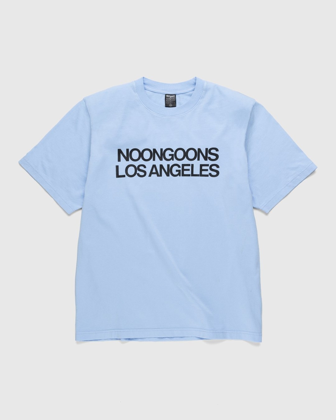 Noon Goons – Right Here T-Shirt Dust Blue - T-Shirts - Blue - Image 1