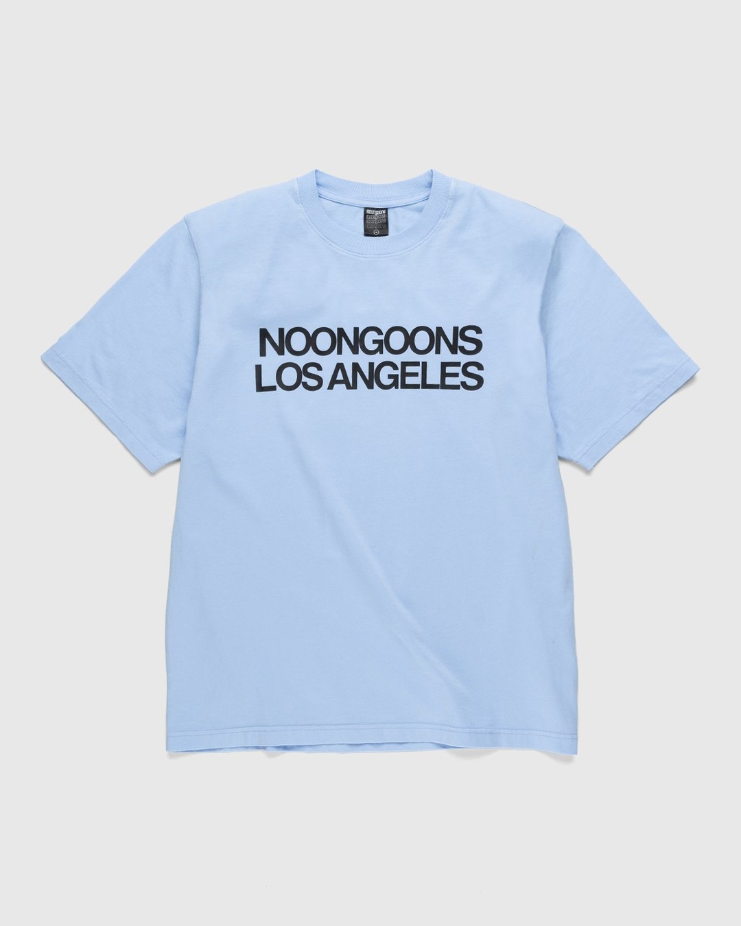 Noon Goons – Right Here T-Shirt Dust Blue - Tops - Blue - Image 1