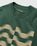 And Wander – Up Down Graphic LS Tee Green - Tops - Green - Image 4