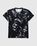 Alko Airbrush Skull T-Shirt Black