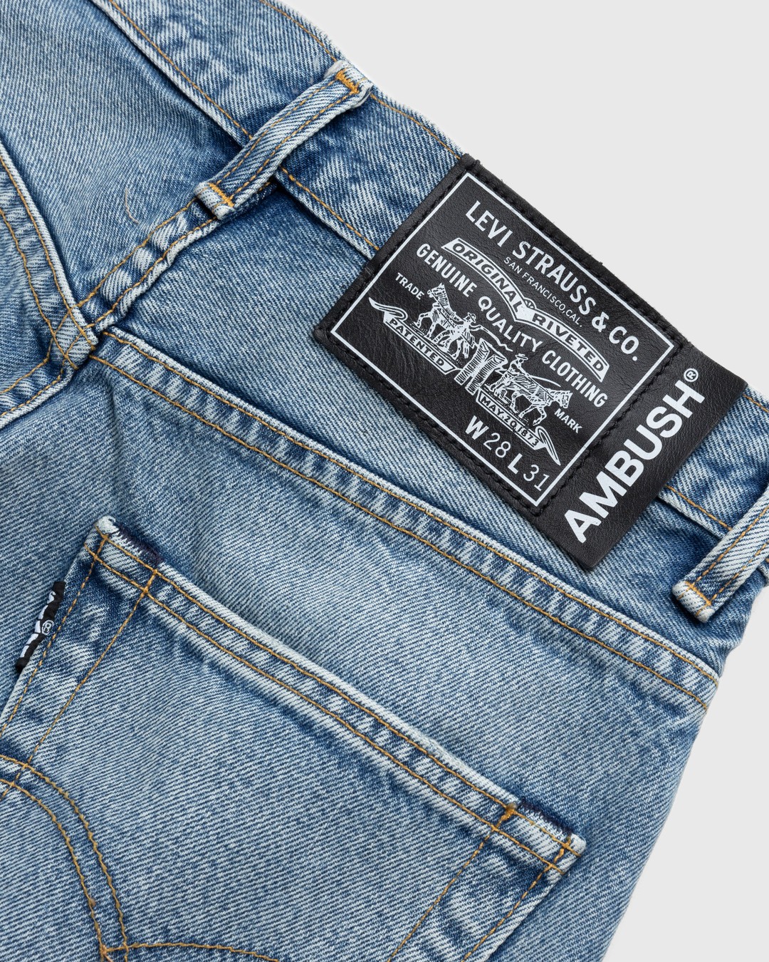 Levi's x AMBUSH – Baggy Jeans Mid Indigo - Denim - Blue - Image 5