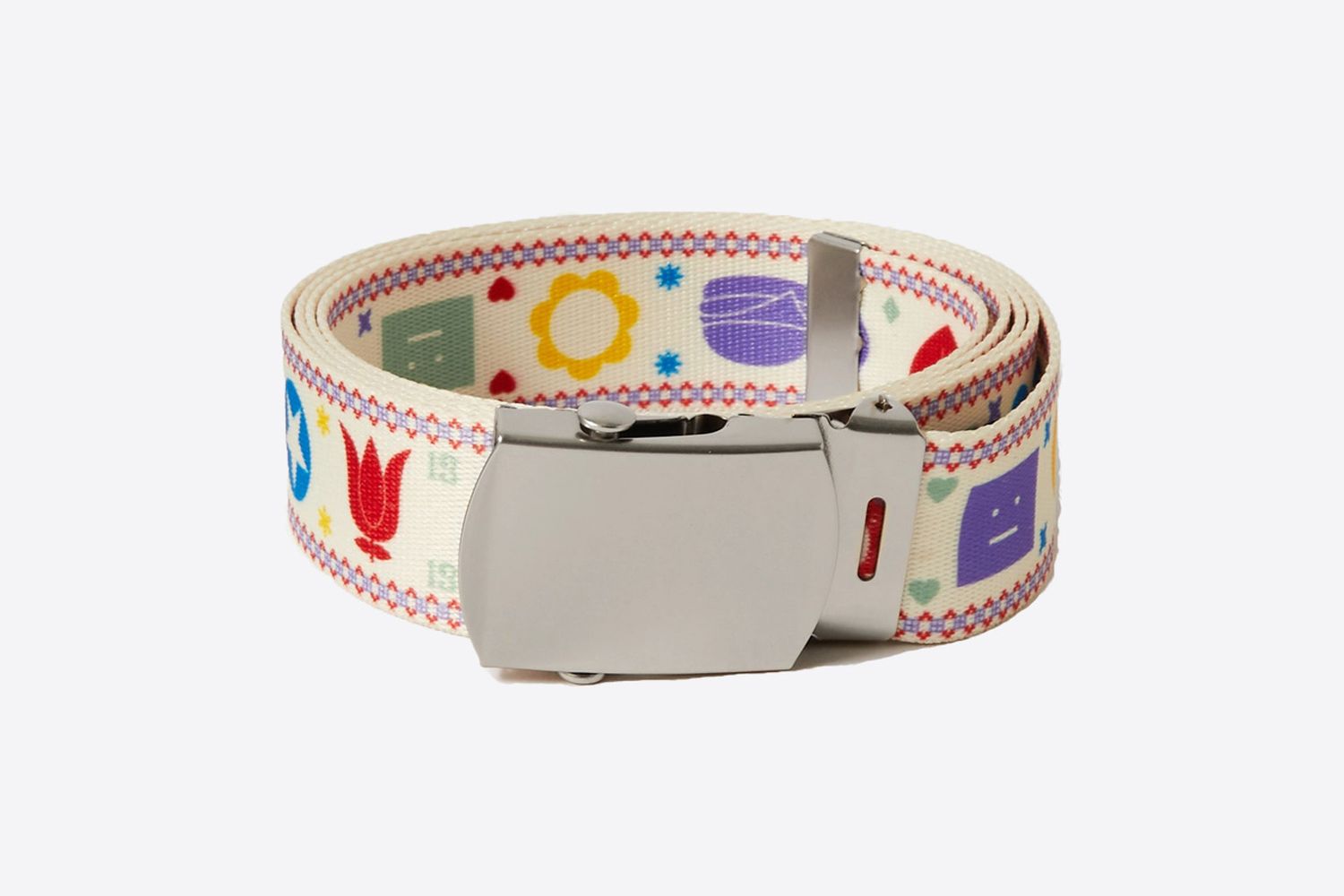 Printed Canvas Belt