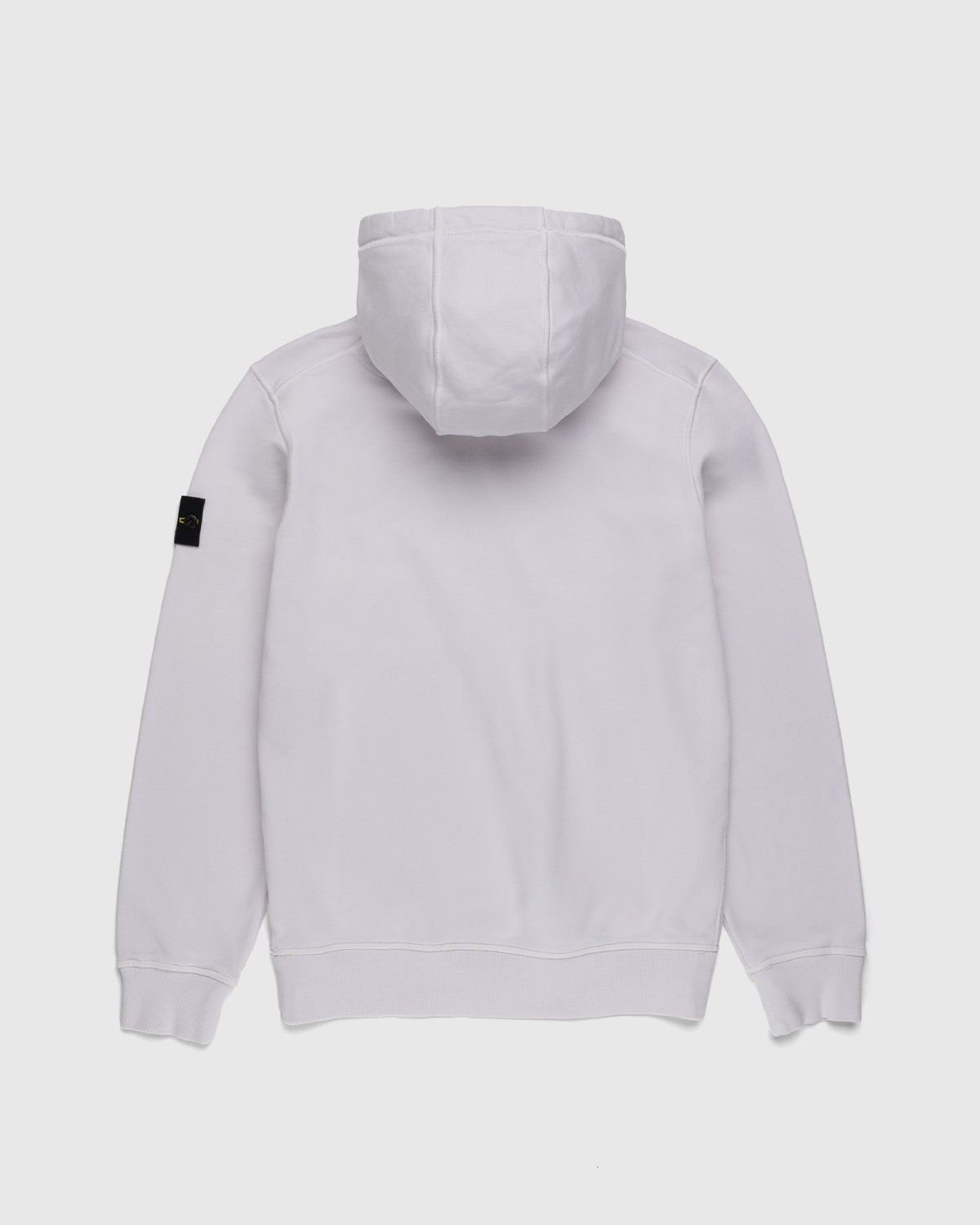Stone Island – 64151 Garment-Dyed Cotton Fleece Hoodie Pink - Sweats - Pink - Image 2