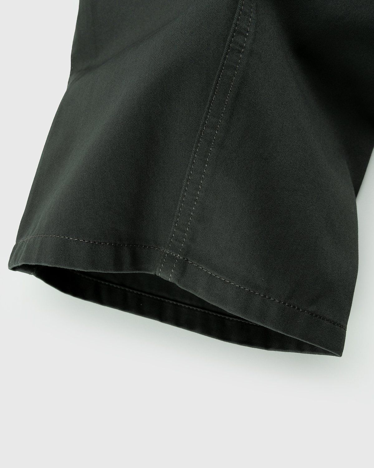 Lemaire – Twisted Belted Pants Dark Slate Green - Pants - Grey - Image 6