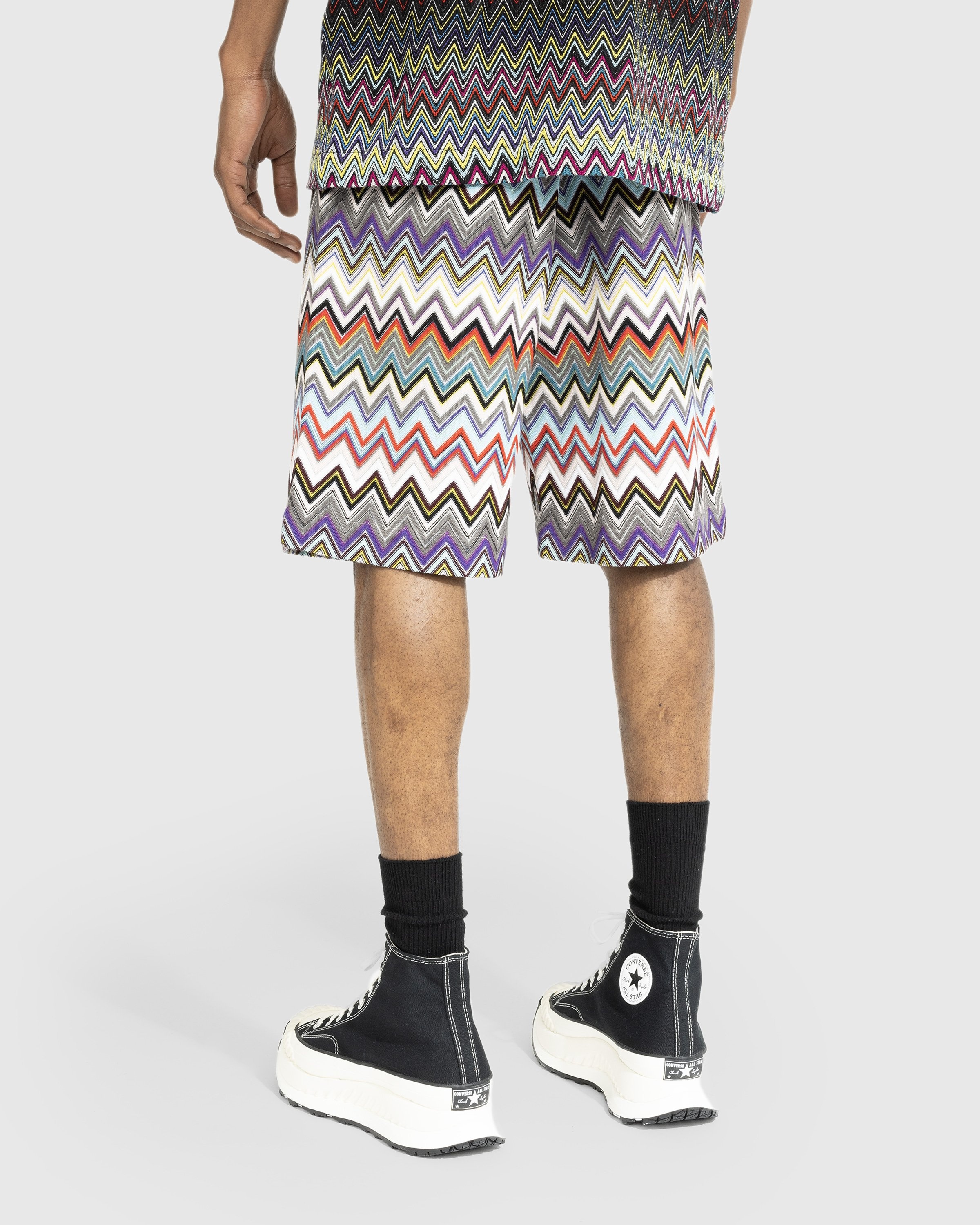 Missoni – Knitted Bermuda Shorts Multi - Shorts - Multi - Image 3