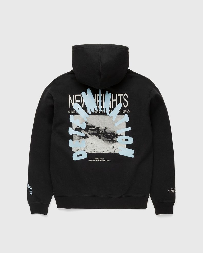 Highsnobiety – HS Sports Determination Hoodie Black