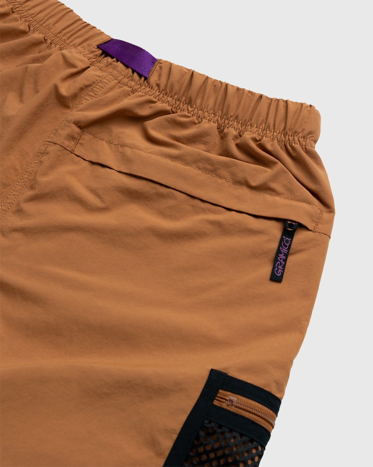 Gramicci x Highsnobiety – Shorts Rust - Active Shorts - Brown - Image 6