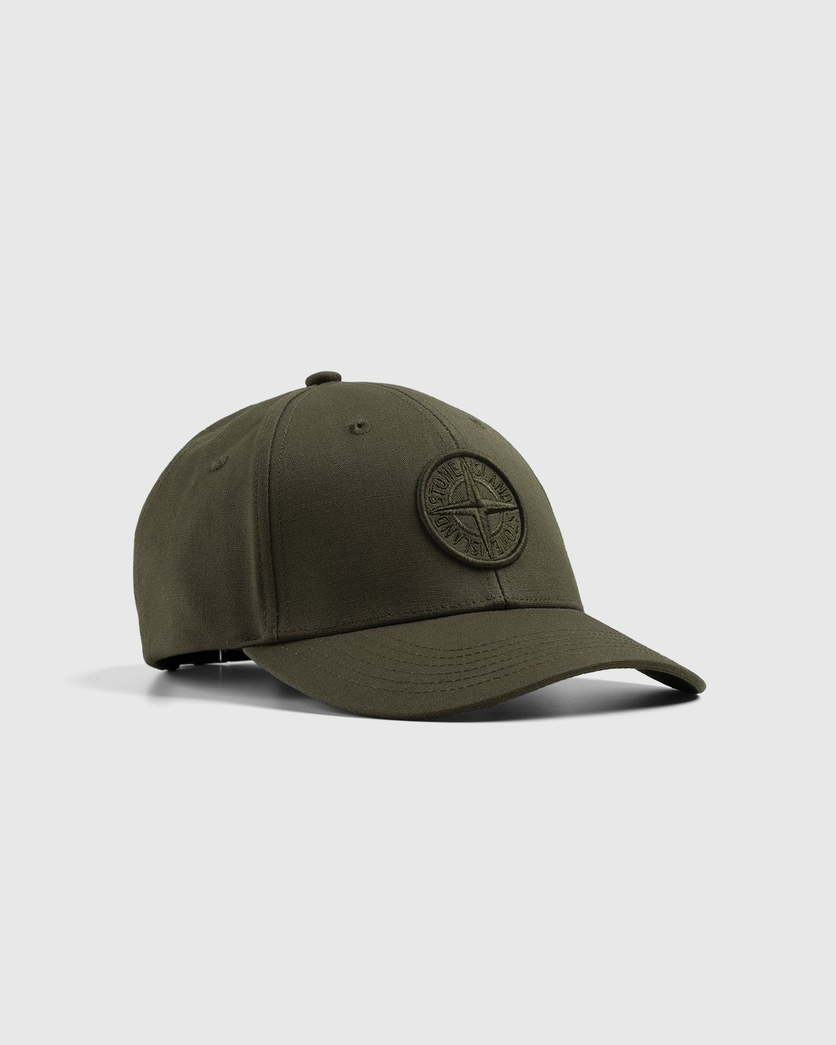 Stone island cap green store