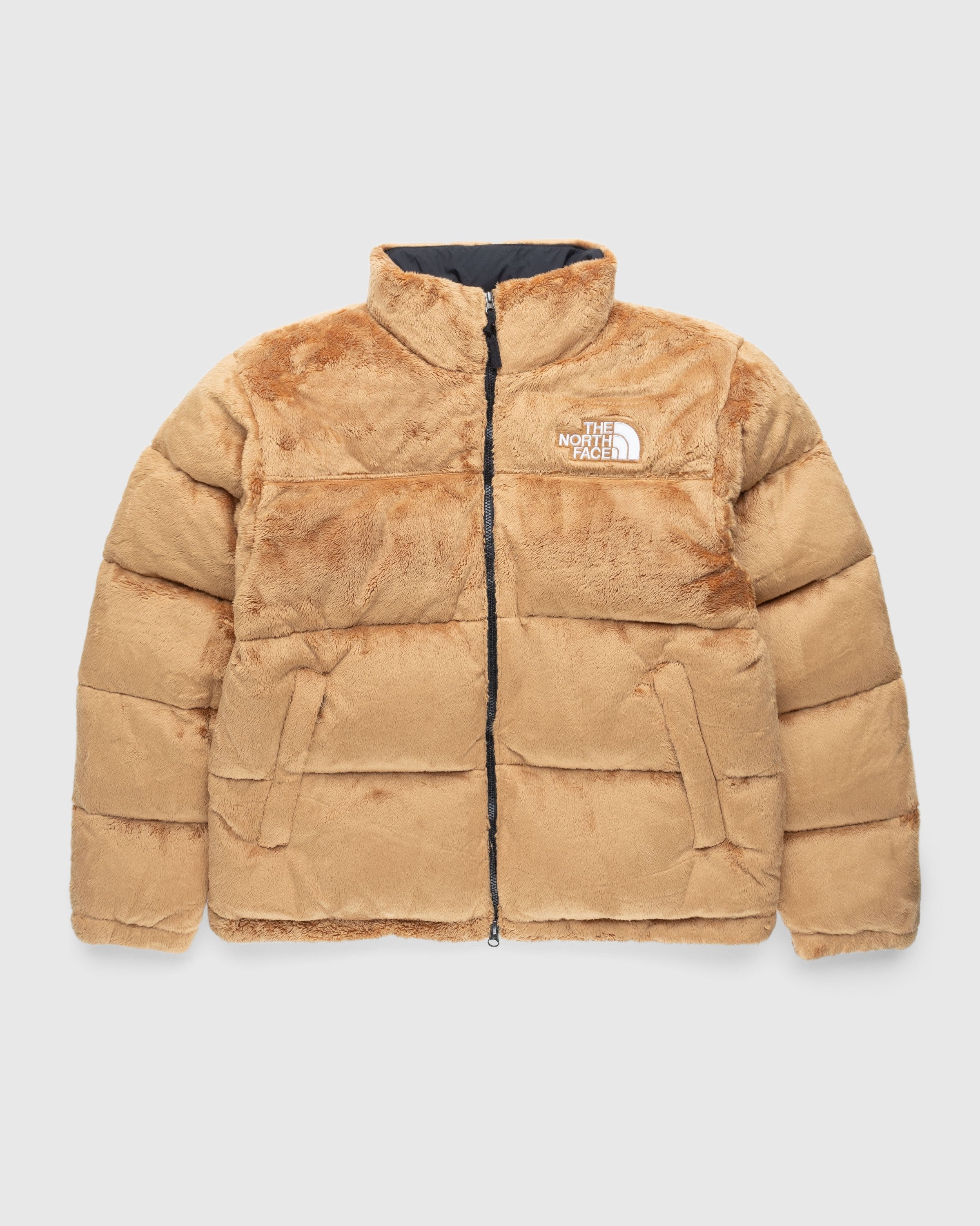 The North Face Versa Velour Nuptse Jacket Almond Butter