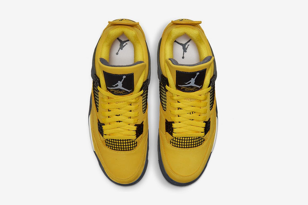 Nike Air Jordan 4 “Lightning”: Official Images Confirmed Info Nike Air Jordan 4 “Lightning”: Official Images Confirmed Info